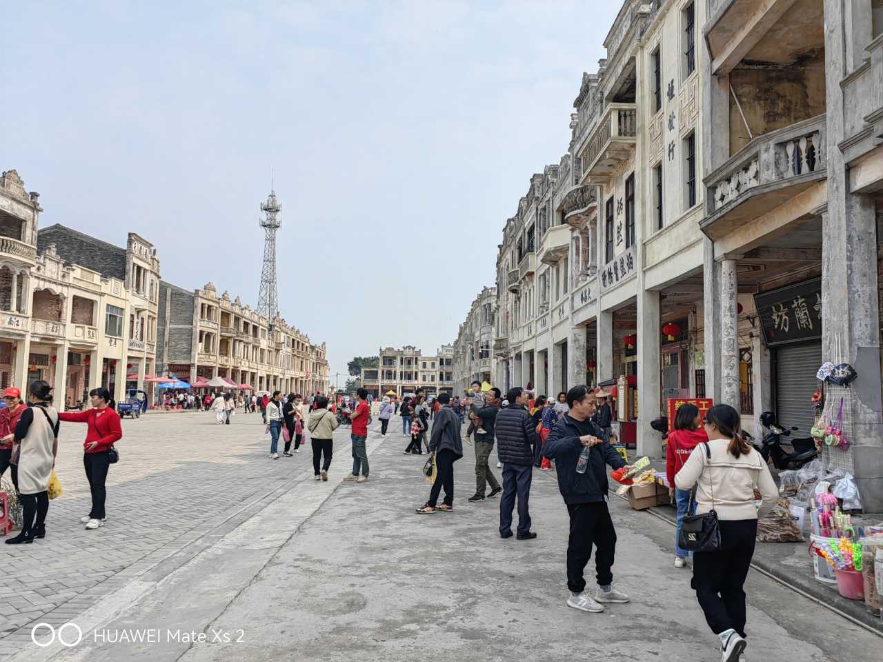 广东省冬天的旅游逛街之旅